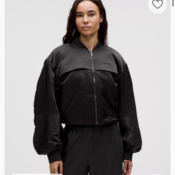 lululemon athletica Jackets & Blazers - Lululemon Insulated Bomber Jacket size 10 NWT